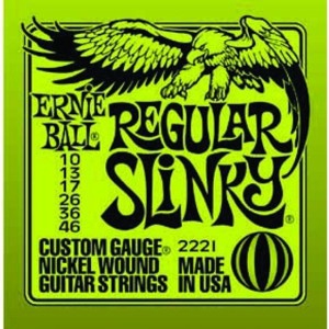 ERNIE BALL 2221 REGULAR SLINKY – Set žica za električnu gitaru
