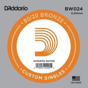 D’ADDARIO BW024 – Pojedinačna žica za akustičnu gitaru