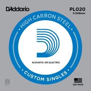 D’ADDARIO PL020 – Pojedinačna žica za gitaru