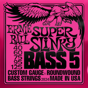 ERNIE BALL 2824 5-String SUPER SLINKY – Žice za 5-žičanu bas gitaru
