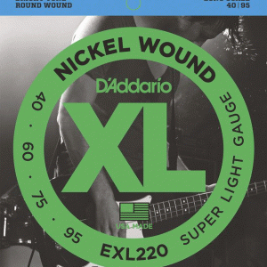 D’ADDARIO EXL220 4-String – Set žica za bas gitaru