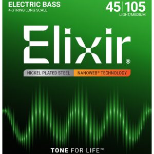 Elixir Strings 14077 Nanoweb 4-String – Set žica za bas gitaru
