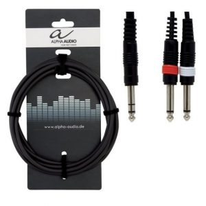 ALPHA AUDIO Y-Cable BASIC Line – Audio kabal, 1,5m