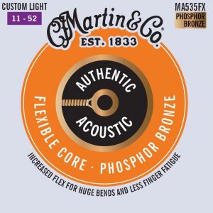 MARTIN & CO. MA535FX COSTUM LIGHT – Set žica za akustičnu gitaru