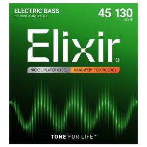 Elixir Strings 14202 Nanoweb 5-String – Set žica za bas gitaru