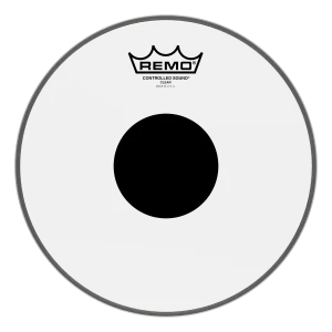 REMO CS-0320-10 Controlled Sound Clear Black Dot 12″ Opna za bubanj