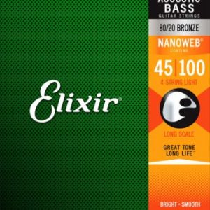 ELIXIR 14502 Strings Nanoweb 4-String – Set žica za bas gitaru 045-100