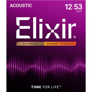 Elixir 11052 Nanoweb – Žice za akustičnu gitaru